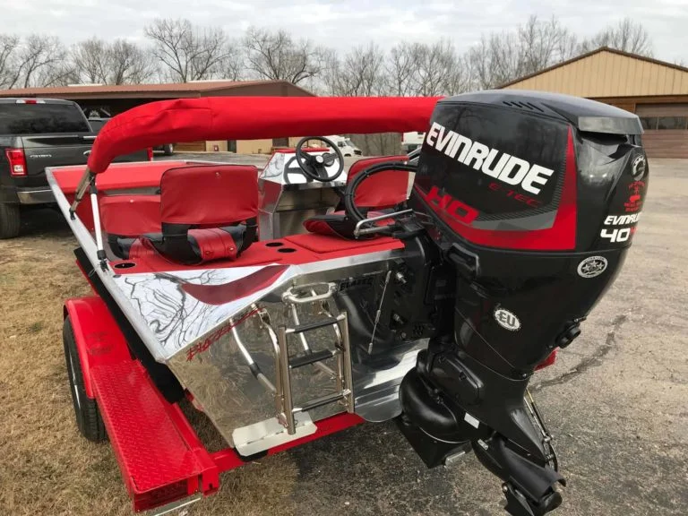 Don Hill's 1852 Blazer SS w/60hp Evinrude Jet Motor