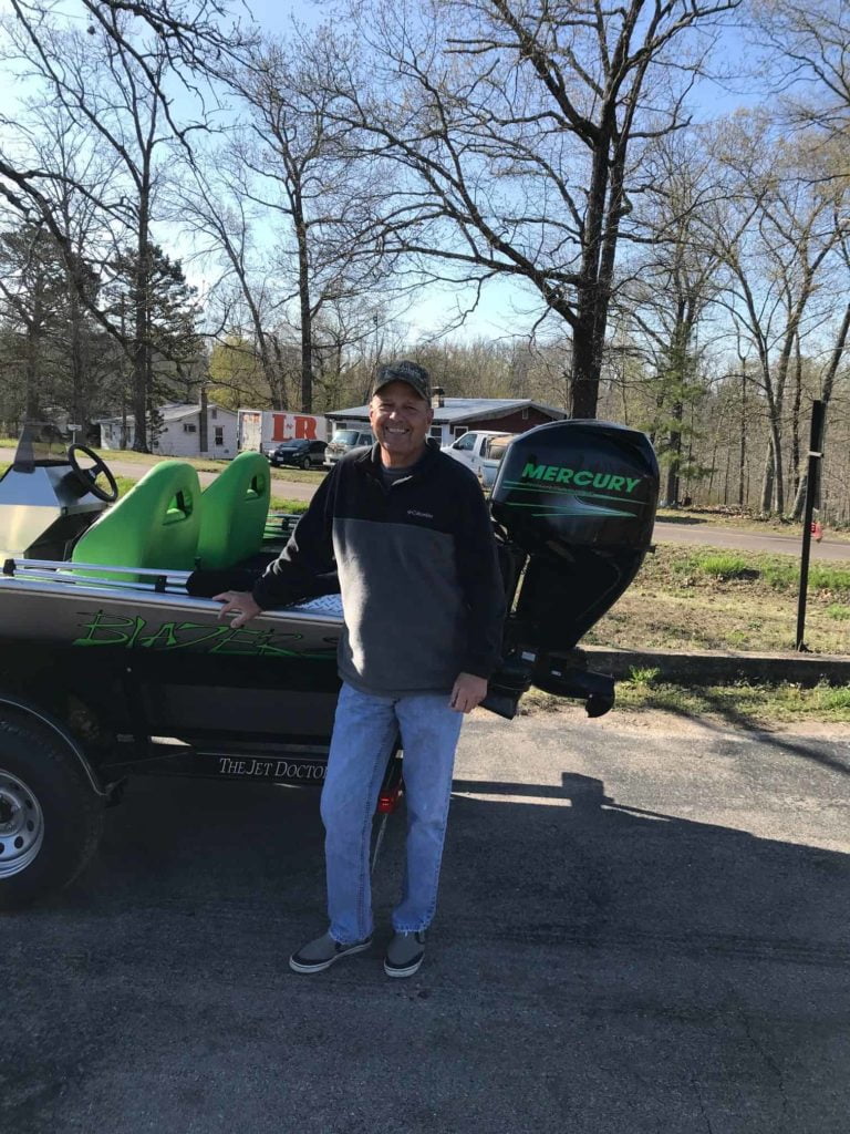 Charlie Love's 1752 Blazer SS w/ 60/40hp Mercury Jet Motor