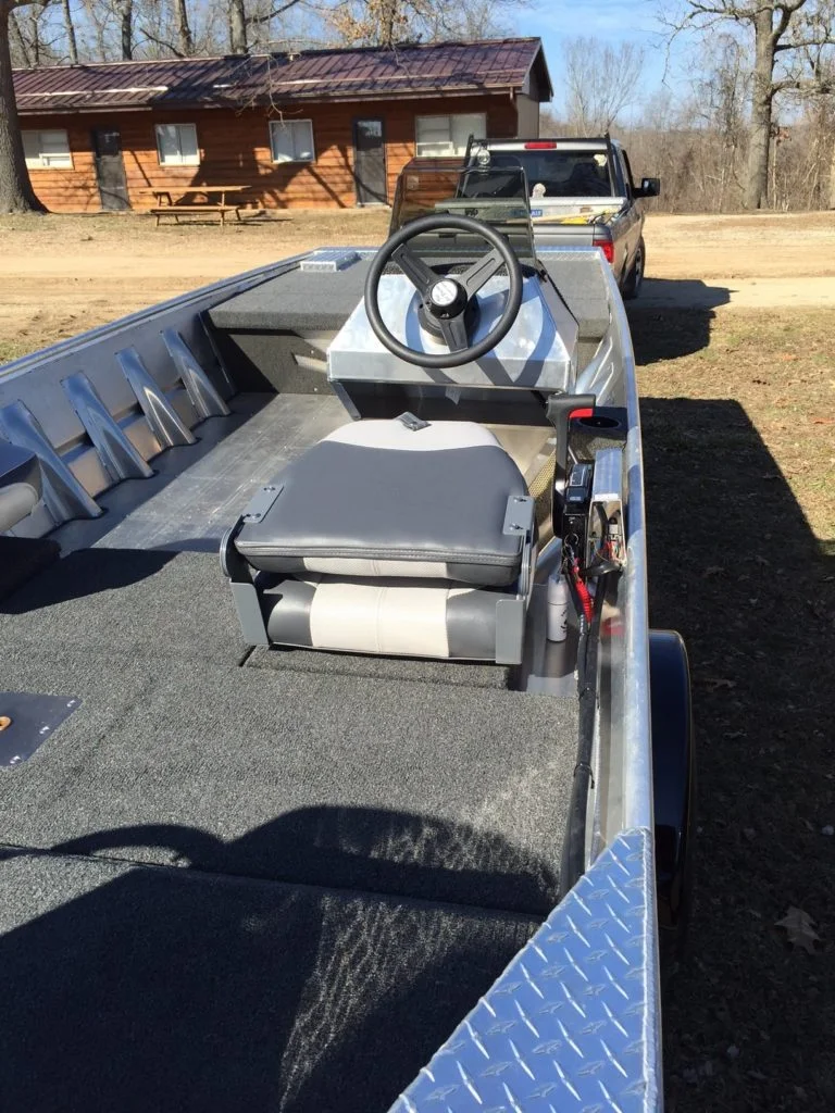 Tracey Zeleny's 1752 Blazer Boat, 40hp Mercury Jet Motor