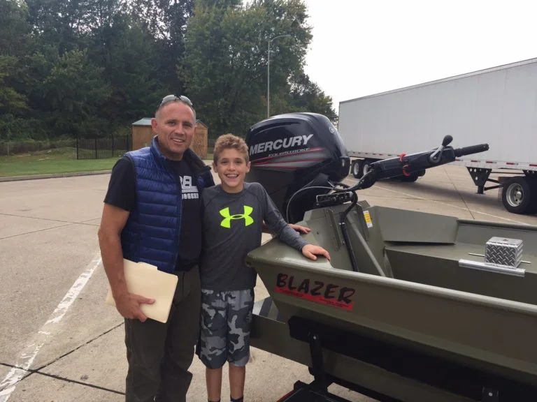 Keith Tarter's 1860 Blazer & 80hp Mercury Jet Motor
