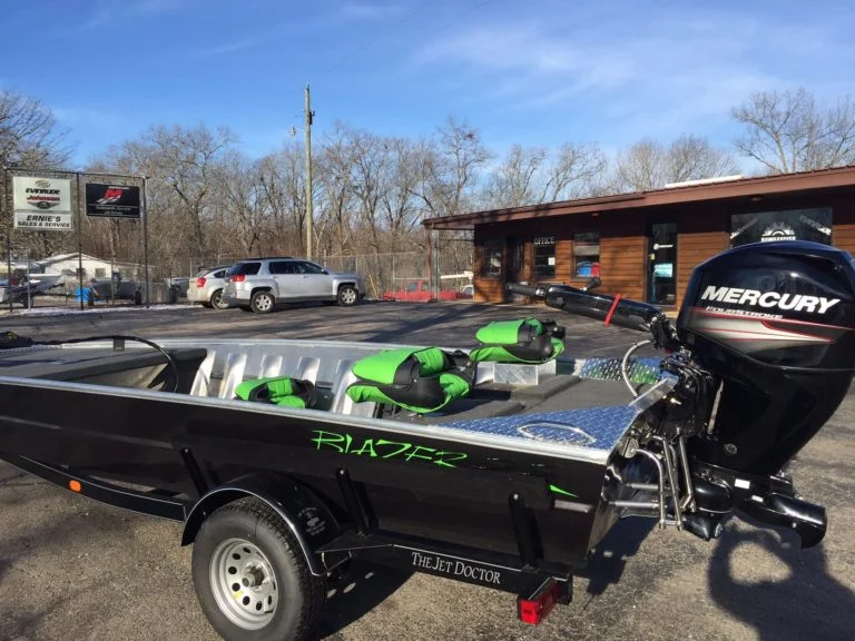 Travis Pearson's  1852 Blazer SS w/ 40hp Mercury Jet Motor