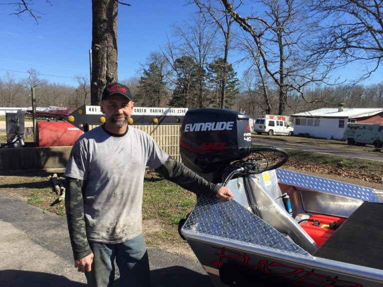Ronnie O'Dell's 1752 Blazer SS Boat w/ 60/40hp Evinrude HO Jet Motor