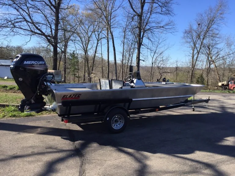 Greg Tweedy's 1756 Blazer Boat and 115/80hp Mercury Jet Motor