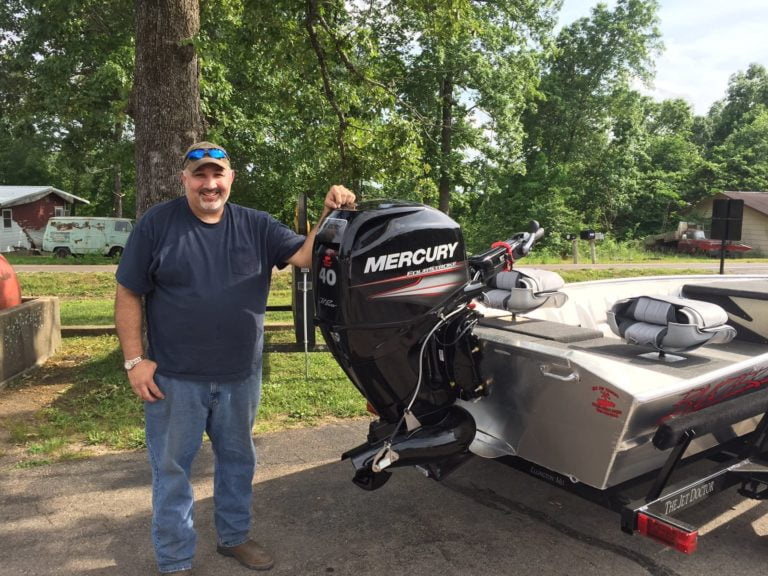 Jared & Sarah Lashley's 1752 Blazer SS and 40hp Mercury Jet Motor