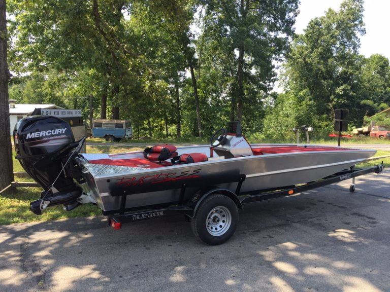 Corey Coleman's 1752 Blazer SS and 40hp Mercury Jet Motor