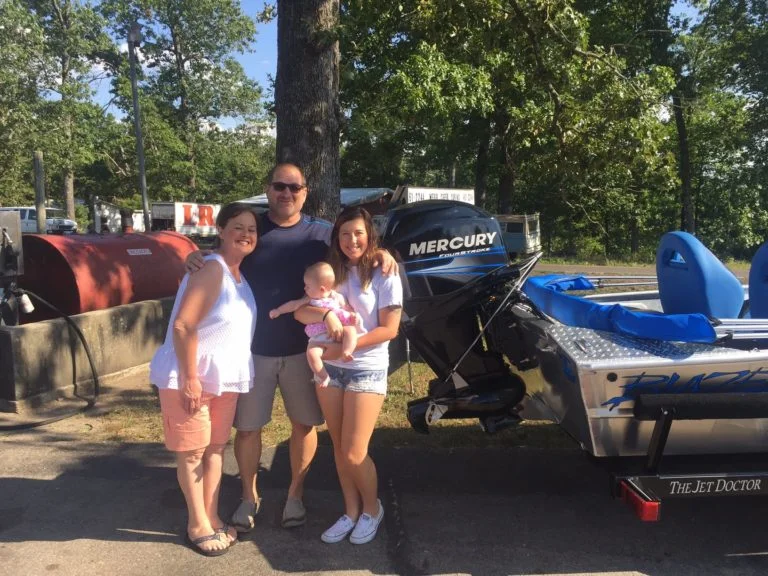 Bernie & Pam Lotz' 1852 Blazer SS Boat & 40hp Mercury Jet Motor