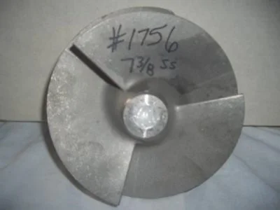 Large SS 3 Blade Impeller (Screw or Auger)