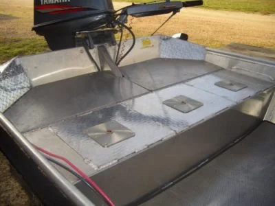 Rear Deck for Tiller Handle Boat