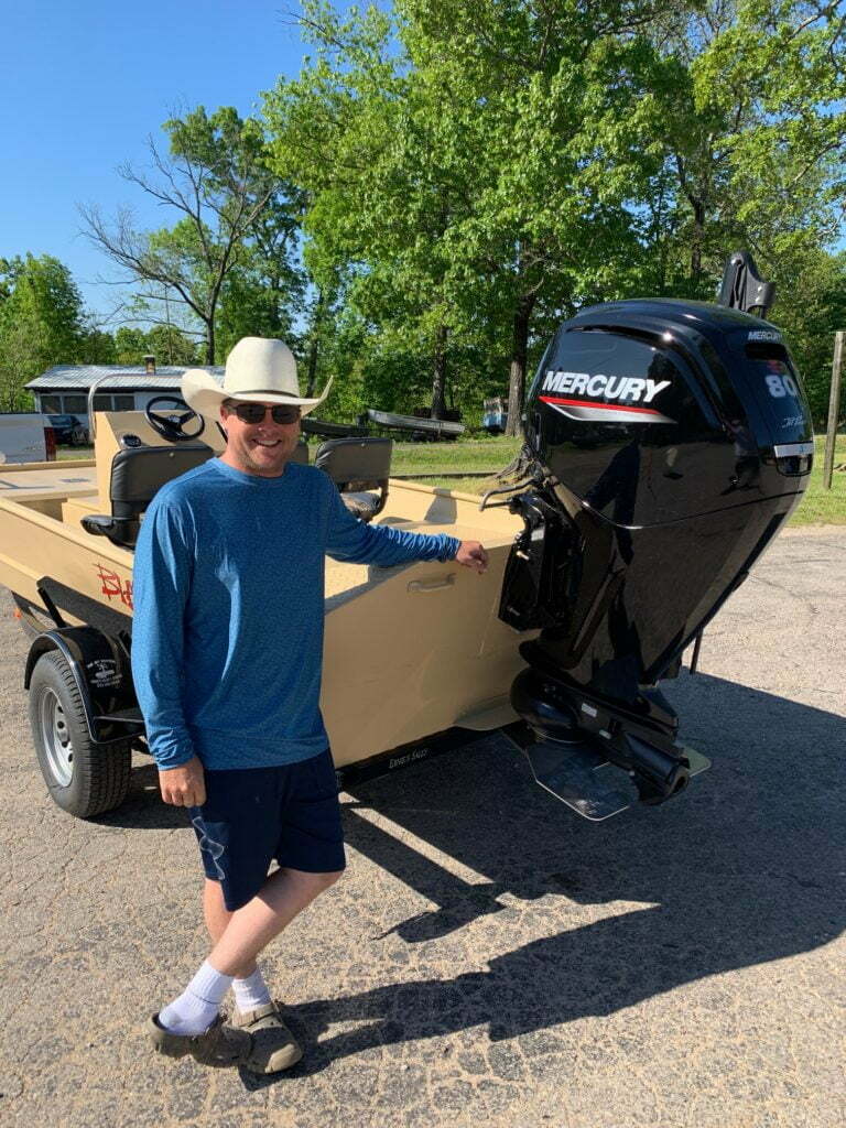 Cory Harris' 1856 Blazer SS Boat w/ 80hp Mercury Jet Motor