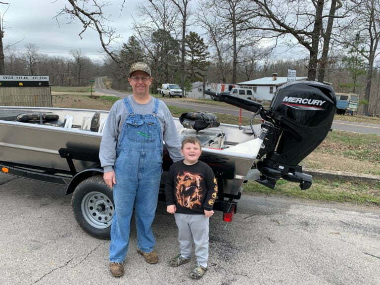 Mark Huff's 1852 Blazer SS Boat w/ 40hp Mercury Jet Tiller Handle Motor