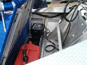 Rear Folding Deck
