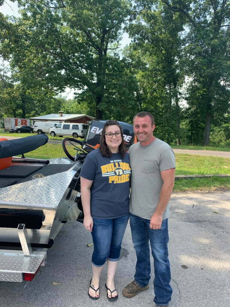 Shane Gower & Lexey Williams' 1752 Blazer SS Boat w/ 60/40hp Evinrude Jet Motor